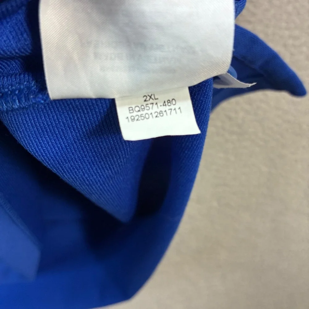 Jordan Florida‎ Gators Polo Shirt Men 2XL Blue Golf Stretch Performance BQ9571